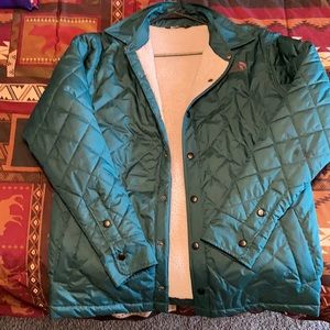 The North Face Quilted Sherpa lined jacket